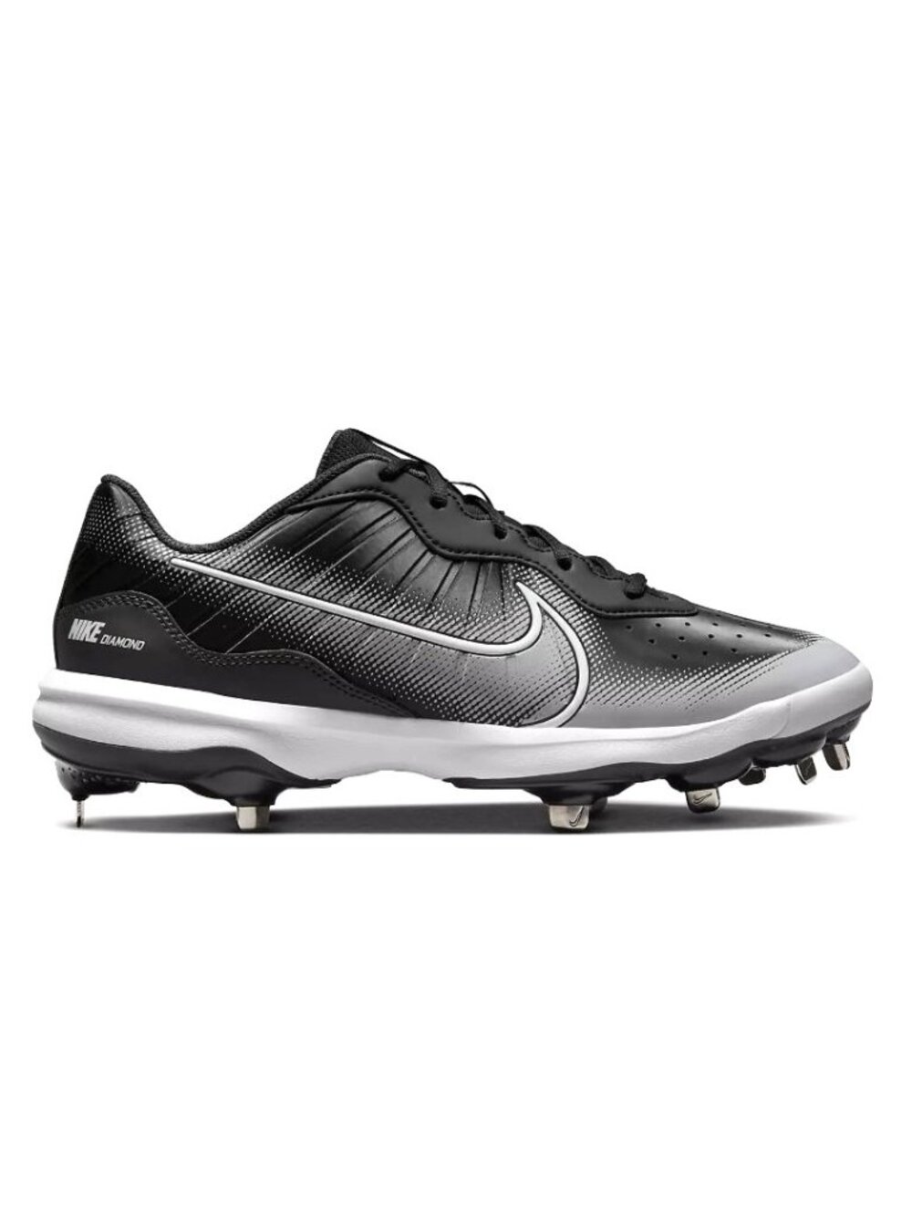 Nike Men's Size 9 Alpha Huarache Varsity 4 Low Metal Baseball Cleats